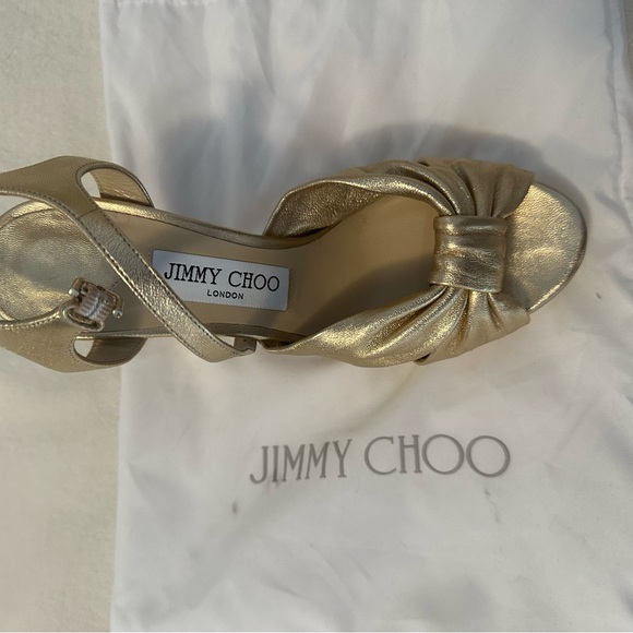 JIMMY CHOOSE Heloise 120 ONLY ONCE SIZE 37.5 - Picture 4 of 6